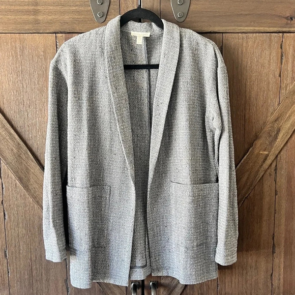 eileen fisher shawl collar jacket
